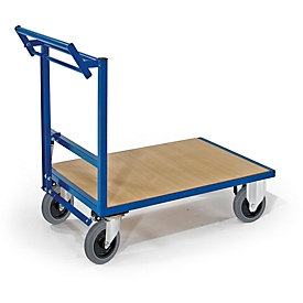 Duwbeugelwagen met dodemansrem, 1200 x 800 mm