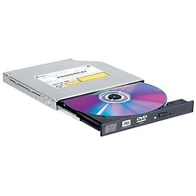 DVD/CD-Benner LG Slim DVD GTC0N, intern, 8-fache Geschwindigkeit, SATA-Anschluss, horizontal & vertikal einbaubar, silber