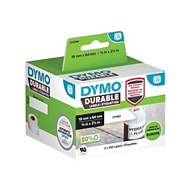 Dymo Permanenter Klebstoff - 64 x 19 mm 900 Etikett(en) (2 Rolle(n)