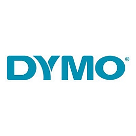 Dymo Polyolefin - Schwarz auf Weiß - Rolle (1,2 cm x 1,5 m)