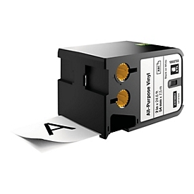 Dymo XTL - Vinyl - Schwarz auf Weiß - Rolle (5,4 cm x 7,5 m)