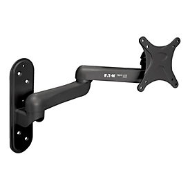Eaton Tripp Lite Series Display TV LCD Wall Monitor Mount Fixed Arm Swivel/Tilt 13" to 27" TVs / EA / Flat-Screens - Klammer - für LCD-Display - Stahl - Schwarz - Bildschirmgröße: 33.02-68.58 cm (13"-27")