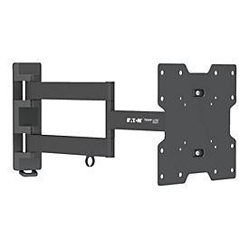 Eaton Tripp Lite Series Display TV Wall Monitor Mount Arm Swivel/Tilt 14" to 42" TVs / EA / Flat-Screens - Klammer - für Flachbildschirm - Stahl - Schwarz - Bildschirmgröße: 43.18-106.68 cm (17"-42")