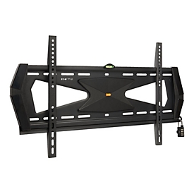 Eaton Tripp Lite Series Heavy-Duty Fixed Security Display TV Wall Mount for 37" to 80" TVs and Monitors, Flat or Curved Screens - Klammer - für Flachbildschirm - verriegelbar - Stahl - Schwarz