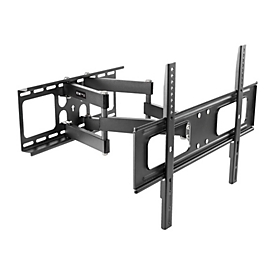 Eaton Tripp Lite Series TV Wall Mount Outdoor Full-Motion with Fully Articulating Arm for 37" to 80" Flat-Screen Displays - Klammer - Voll beweglich - für TV / Bildschirm - Stahl - Schwarz