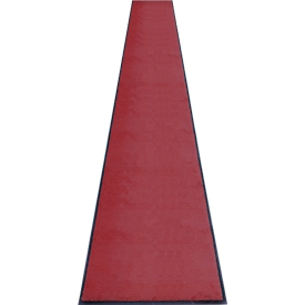 Eazycare Style-vuilvangmat van Miltex, rechthoekig, antistatisch, UV-bestendig, wasbaar, ECONYL® & Niltril-rubber, 850 x 3000 mm, bruinrood
