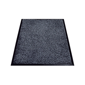 Eazycare Wash vuilvangmat, hooggetrokken nylon, 600 x 850 mm, antraciet