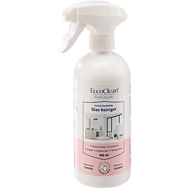 EccoClean glasreiniger, veganistisch, sprayflacon met 500 ml