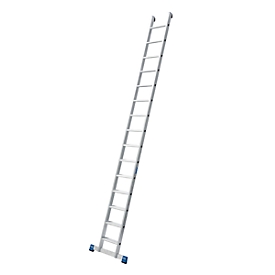 Échelle simple Stabilo - H 3950 mm - 15 marches - avec traverse