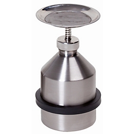 Economy bevochtiger, roestvrij staal 1.4404, 1 l, Ø 132 x H 258 mm, veerbelaste bevochtigingsplaat
