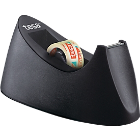 Economy set tape dispenser tesa Easy Cut® CURVE + 1 rolls of tesafilm®, suitable for rolls up to W 19 mm
