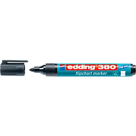 edding 380 Flipchart marker, round tip, black, 1 piece