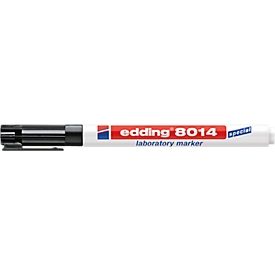edding 8014 laboratoriummarker, 1,0 mm, 1 stuk, zwart
