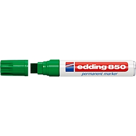 edding 850 Permanent Marker, Keilspitze 5-16 mm, grün, 1 Stück