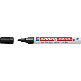 edding 8750 industry paint marker, black, 1 piece