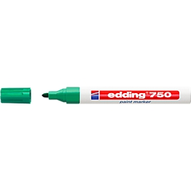EDDING Lackmarker 750, 2-4 mm, grün, 1 Stück