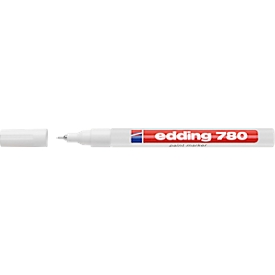 EDDING Marcador de pintura 780, 0,8 mm, blanco, 1 unidad