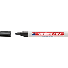 EDDING Paint marker 750, 2-4 mm, black, 1 piece