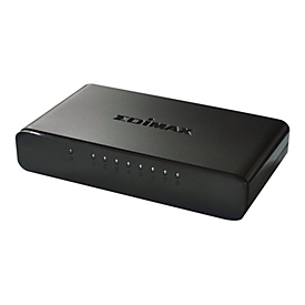 Edimax ES-3308P - Switch - unmanaged - 8 x 10/100