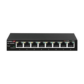 Edimax Pro GS-5008E - Switch - Smart - 8 x 10/100/1000 - wandmontierbar