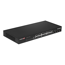 Edimax Pro GS-5424LX - Switch - Smart - 24 x 10/100/1000 + 4 x 10 Gigabit SFP+ (Uplink) - an Rack montierbar, Desktop