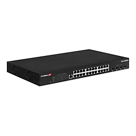 Edimax Pro TGS-5428PLX - Switch - surveillance, vlan, L2 - 24 x 2.5GBase-T + 4 x 10 Gigabit SFP+ (Uplink) - Desktop, an Rack montierbar - PoE++ (400 W)
