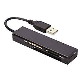 Ednet USB 2.0 Multi Card Reader - Kartenleser - USB 2.0