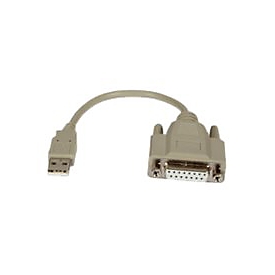 EFB-Elektronik - Joystick-Adapter - USB (M) zu DB-15 (W) - USB 2.0 - 20 cm - geformt, Daumenschrauben