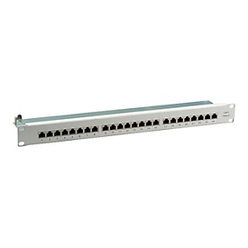 EFB-Elektronik - Patch Panel - CAT 6e - SSTP - RJ-45 X 24 - RAL 7035, Grau