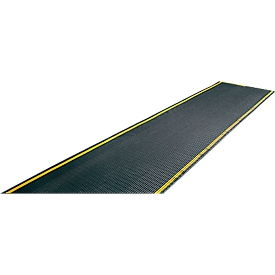 EHA-industrierooster +11, zwart/geel, 600 mm