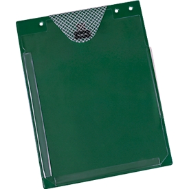 EICHNER besteltas Jumbo, DIN A4, uitbreidingsvouw, klittenband, sleutelvak, groen, 10 stuks