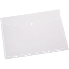 EICHNER delivery note pocket, DIN A4, open sides, 10 pieces