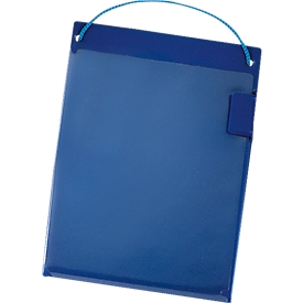 EICHNER Job bag Basic, klittenband, DIN A5, blauw