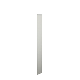 Eindwand zijkant, voor reksysteem PROGRESS 500 T, H 2250 x D 300 mm,