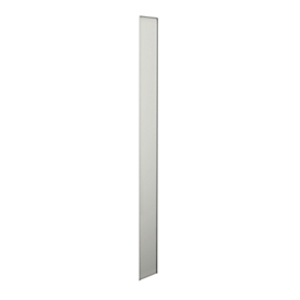Eindwand zijkant, voor reksysteem PROGRESS 500 T, H 2600 x D 300 mm
