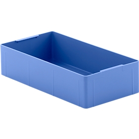 Einsatzkasten EK 14-4, blau, PE, 12 Stück