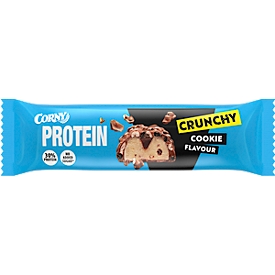 Eiwitreep Corny Protein Crunchy Cookie, doos met 12 repen x 45g