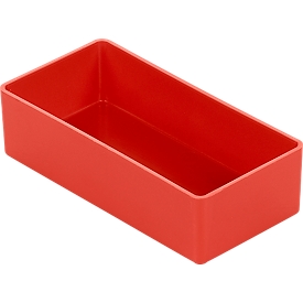 EK 303 Insertable Box, red, PS, 60 pcs.