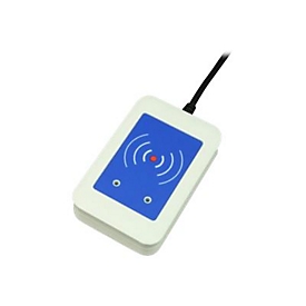Elatec TWN4 Legic - NFC- / RFI-Lesegerät - USB - 125 KHz / 134.2 KHz / 13.65 MHz - weiß