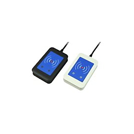 Elatec TWN4 Mifare NFC-P - NFC- / RFI-Lesegerät - USB - 125 KHz / 134.2 KHz / 13.65 MHz - weiß - für Xerox B225, B230, B235, B305, B310, B315, C230, C235, C315; Color C70; WorkCentre 33XX