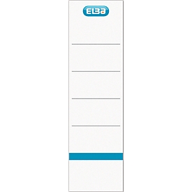 ELBA smart Rückenschilder, Rückenbreite 80 mm, selbstklebend, 10 Stück