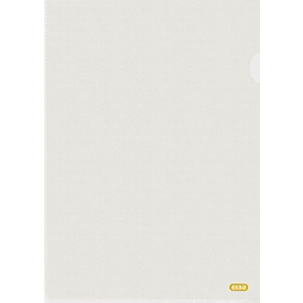 Elba transparante zakken, voor DIN A4, gerecycled polyetheen, 100µm, generfd, transparant, 50 stuks