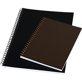 ELCO College notebook Business A5 oilcloth brown