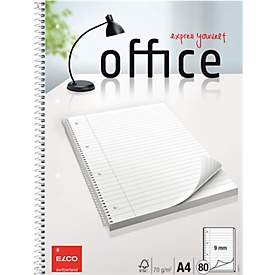 ELCO Collegeblock Office, DIN A4, 9 mm liniert