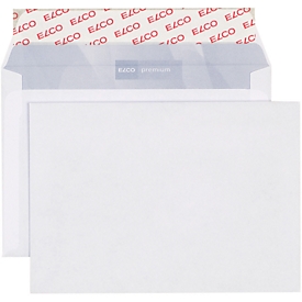 ELCO Kuverts, mit Haftklebeverschluß, Office Shopbox C6, ohne Fenster, 80 g, 200 Stück
