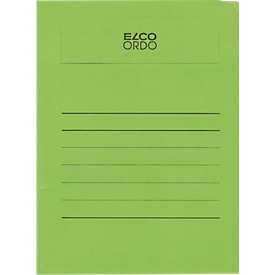 Elco organisation folders Ordo Volumino, for DIN A4, 50 pieces, intensive green