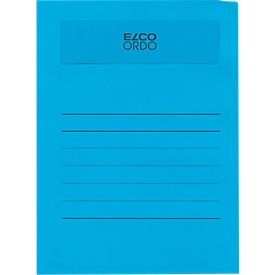Elco Organisationsmappen Ordo Volumino, für DIN A4, 50 Stück, intensivblau