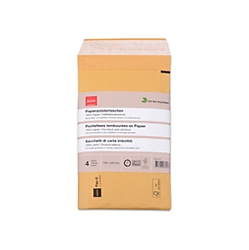 ELCO Papierpolstertasche DIN lang, braun, 225 x 140 mm, 100 g/m², haftklebend, 100% Papier, recyclebar, FSC Mix Credit