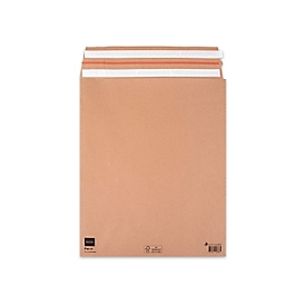 ELCO Pochette d'expédition Spitzboden, papier 135 g/m², 225 x 335 x 70 mm, brun, FSC Mix, refermable avec aide à la déchirure, 100 pcs.