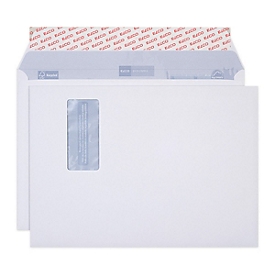 ELCO Proclima Couvert, enveloppe C4, fenêtre à droite, autocollante, 229 x 324 mm, 120 g/m², blanche, FSC Mix, 250 pièces
